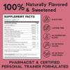 THENTIC Caffeine Free Pre Workout - Naturally Flavored & Sweetened Nootropic Non-Stim Pre Workout Supplement- Laser Focus, Energy, Strength, Endurance, Power (Pink Lemonade) view 2