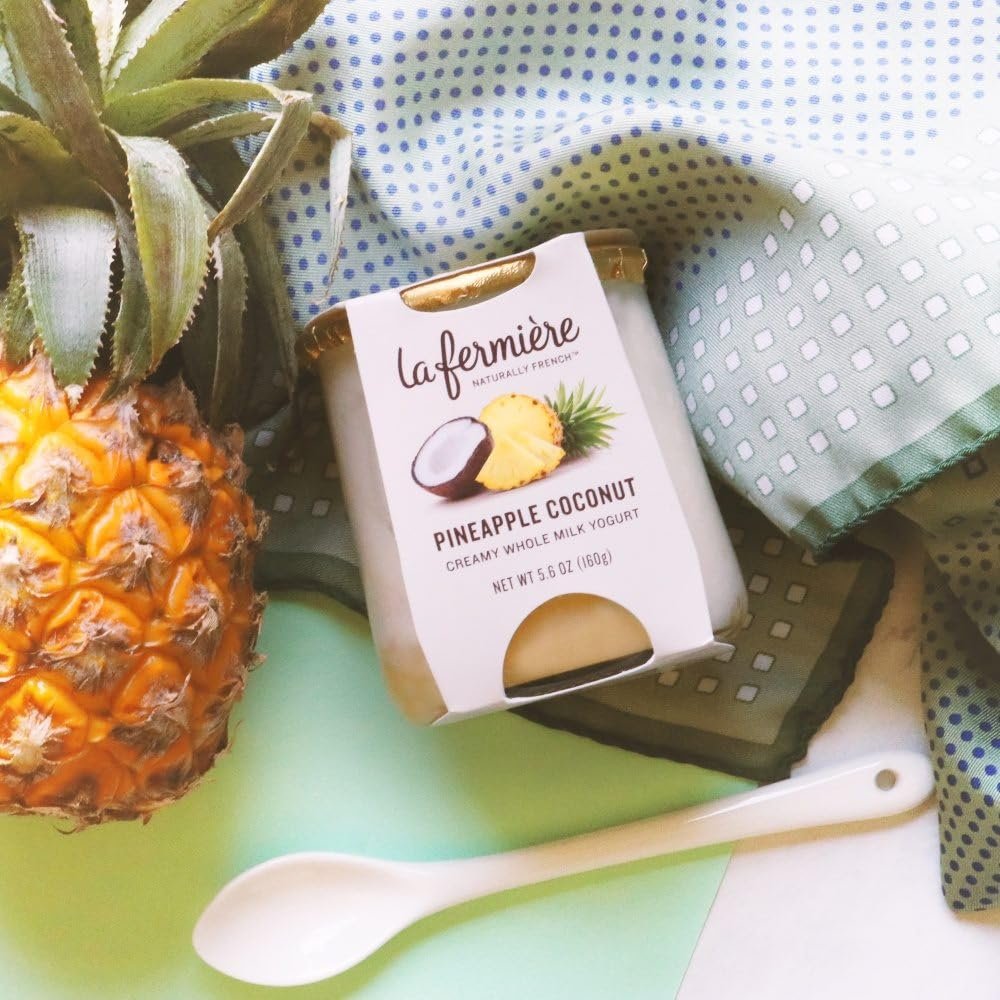 LA FERMIRE Pineapple Coconut Yogurt (Pack of 6)