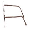 Calabria Juby J5801 Pilot Blue Light Blocking Reading Glasses +1.50 Brown Men 58mm view 2