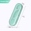 AOCEAN Dental Floss Picks - Travel Floss with Toothpicks - Professional Threader Flossers with 4 Storage Cases - Ideal for Family Hotel and High-Toughness Travel (8 Case) view 2