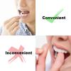 AOCEAN Dental Floss Picks - Travel Floss with Toothpicks - Professional Threader Flossers with 4 Storage Cases - Ideal for Family Hotel and High-Toughness Travel (8 Case) view 4