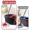 [2026 New Version] Mop Head Replacement - 40% More Cleaning Power3 Pack Spin Mop Replacement Head for Easy Wring 1-Tank System, Easy Cleaning, Microfiber and Machine Washable view 2