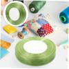 1roll Chiffon Ribbon for Crafting Festival Package Decor for Present Wrapping Projects Hair Accessories and Wreaths Sauce view 2