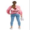 Massive Bee Store -- Beekeeping Fully Ventilated Jacket in Multi-Color with Round Veil (4XL, Pink) view 4