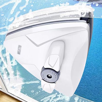 WHYATT Double Sided Window Cleaner, Magnetic Window Cleaner for High-Rise, Window Cleaner, for High-Rise Household Cleaning Windows (Size : 0.2-1.18in/0.5-3cm)