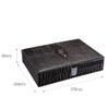 TiLeze Cigar Humidor for Approx,20 Cigars, with Hygrometer and Humidifier, Easy to Carry and Save Space,Crocodile Skin Embossing Technology, Exquisite and Generous view 3