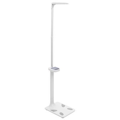 Digital Medical Scale for Body Weight and Height 440lbs Capacity Professional Digital Physicians Scale Scale Range 32-77inch/11-441 lbs Smart Medical Scale BMI Body Fat Measurement Device