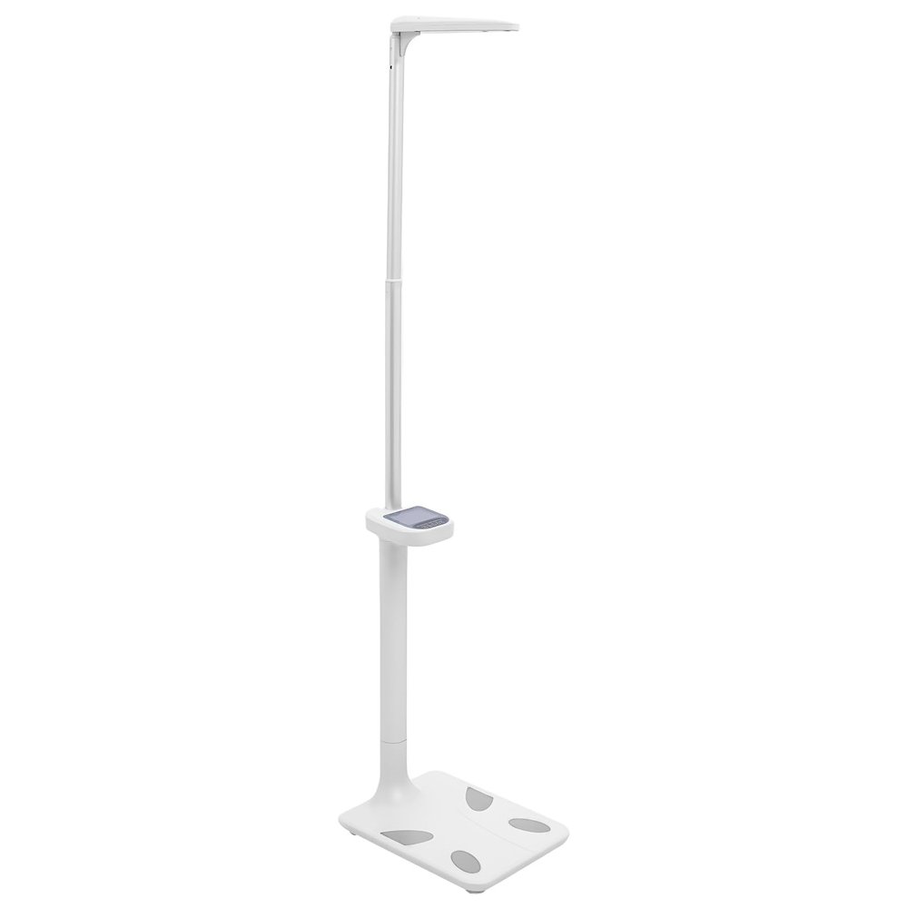 Digital Medical Scale for Body Weight and Height 440lbs Capacity Professional Digital Physicians Scale Scale Range 32-77inch/11-441 lbs Smart Medical Scale BMI Body Fat Measurement Device