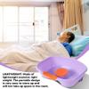Hair Washing Basin Portable Shampoo Bowl and Basin at Home for The Elderly Hair Washing Tray for Seniors and Disabled Patients in Bed(Purple) view 3