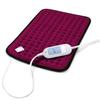 "Electric Heating Pad - Orthopaedic Lower Back Heating Belt Heat Therapy Waist Wrap with 3 Temperature Settings for Pain Relief of Abdominal Stomach Lumbar Muscle Strain" (Wine) view 1