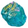 Amazing Gemstone Aqua Aura Quartz Raw Crystals and Healing Stones, Natural Rocks for Meditation - DIY Raw Stones and Crystals, 2 Pieces view 2