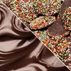 Christmas Dark Chocolate Nonpareils Candy by Its Delish, 12 Oz Bag | Christmas Themed Chocolate Candy with Red Green and White Non Pareils Holiday Chocolates Candies | Vegan, Kosher view 3