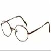 Calabria Metal Flex KIDS 1015 Oval Blue Light Blocking Reading Glasses +0.25 Black Girls view 1