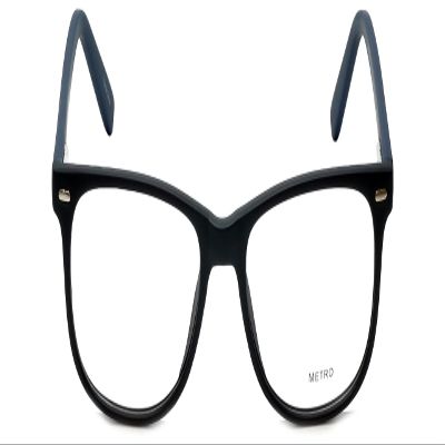 Calabria Metro Collection 35 Panthos Reading Glasses +0.75 Black Navy Blue Men Women