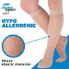 Compression Knee High for Women 15-20mmHg - Sheer Compression Support Stockings for Circulation during Flight, Travel, Airplane - Nude, 6X-Large - ATRAVEL101NU9 view 2
