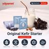 Yogourmet Kefir Starter (6 Sachets = 6 Quarts of Kefir) - Make Kefir at Home - Starter Culture - All Natural, Gluten Free, Kosher, Halal - 3 g Sachets view 2