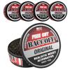 5 Cans, BaccOff Original Fine Cut, Black Tea Base with Bold, Smoky Flavors view 1