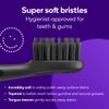 BURST Replacement Heads for Curve Sonic Electric Toothbrush (3 Pack/Black) view 2
