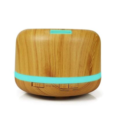 CAFFIA Essential Oil Diffuser, 500ml Aromatherapy Diffuser, Cool Mist Humidifier 7 Color Changing Light Silent Operation 8 Hours for Home, Office, Bedroom, Yoga, Kid's Room