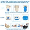 3 Layers Adjustable Orthopedic Heel Wedge Lift for Leg Length Discrepancies, Height Increase Insoles for Achilles Tendonitis, Heel Pain, Heel Cushion Cups for Heel Spur, Men and Women (Large, Beige) view 4