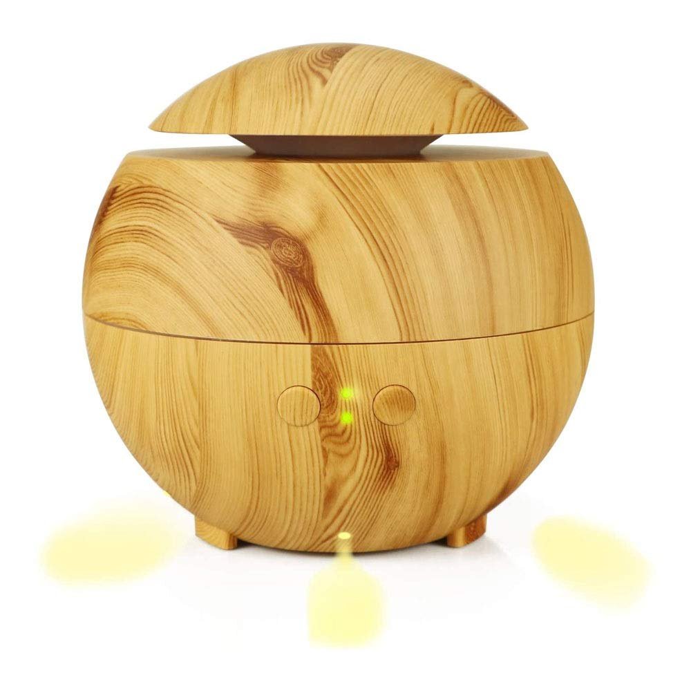 CAFFIA Essential Oil Diffuser | 600ml Diffusers for Essential Oils with Timer Settings, Auto Power Off