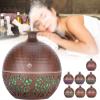 CAFFIA 130ml Essential Oil Diffusers, Humidifier Portable Aromatherapy Diffuser with Cool Mist and 7 Colour Changing LED Lights Aroma Diffuser view 4