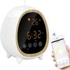 CAFFIA 200ml Essential Oil Diffusers, Ultrasonic Aroma Cool Mist Diffuser Humidifier with Alarm Clock Temperature Schedule Works view 1