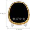 CAFFIA 200ml Essential Oil Diffusers, Ultrasonic Aroma Cool Mist Diffuser Humidifier with Alarm Clock Temperature Schedule Works view 2
