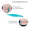 1/8 Inch Orthodontic Elastics, 500 Pack Medium 3.5 Ounce Fix Tooth Gap, 5 Pack Elastic Placer for Braces view 3