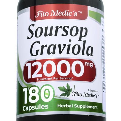 FITO MEDIC'S Lab | Soursop Supplement | Concentrated Extract | 180 Capsules