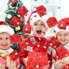 Christmas Gift Box Surprise Box Money Gift Box, Surprise Gift Box Explosion, Merry Christmas Folding Pop Up Gift Box, Money Pop Up Explosion Gift Box Adult Child (16 Box Se, Red) view 2