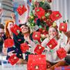 Christmas Gift Box Surprise Box Money Gift Box, Surprise Gift Box Explosion, Merry Christmas Folding Pop Up Gift Box, Money Pop Up Explosion Gift Box Adult Child (16 Box Se, Red) view 3