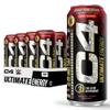 C4 Ultimate x WWE | 300mg Caffeine Sugar Free Energy Drink | Berry Powerbomb| 16oz (Pack of 12) view 1