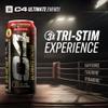 C4 Ultimate x WWE | 300mg Caffeine Sugar Free Energy Drink | Berry Powerbomb| 16oz (Pack of 12) view 3