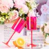 Ciaell 12 Pack Plastic Wine Glasses - 10Oz Hot Pink Plastic Wine Glasses With Stem - Disposable Stemmed Cups for Parties & Weddings & Valentine's Day view 4
