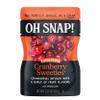 OH SNAP! Tangerine Cranberry Sweeties (12 Pack) - Cranberries Infused with Tangerine Fruit Juices - Ready To Eat Infused Cranberry Snacks - Gluten-Free, Fat-Free - Delicious & Healthy Snack view 4