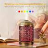 CAFFIA Essential Oil Diffuser, Ultrasonic Aromatherapy Oil Diffuser Humidifier, Vintage Metal Cool Mist Diffusers for Essential Oils Gift Set, Gift Idea view 3