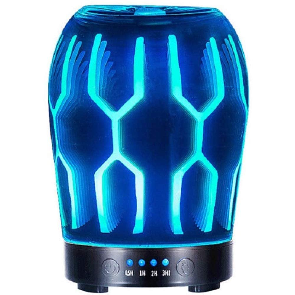 CAFFIA Diffusers, 100ml Colorful Essential Oil Diffuser,Auto Off Aroma Diffuser for Bedroom/Office/Trip
