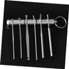 Gatuida 18pcs Stainless Steel Ear Cleaner Tool Easy to Clean Ear Wax Removal Spoons for Portable Design for Travel and Home Use view 4