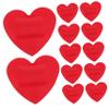 12pcs Heart Shaped Patches Stretchy Comfortable for Boys and Girls Adults Elderly Portable Care view 1