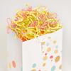 Bobobag - 1LB Easter Crinkle Cut Paper Shred Filler Recyclable Gift Wrap confetti Raffia Grass Shred Paper for Easter Baskets Filler Creative Eggs Decor (Yellow/Green/Pink) view 3