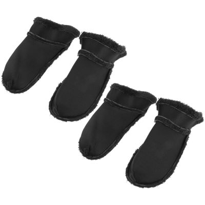 SOLUSTRE Furry Liners for Clogs Shoes 2 Pack Winter Fur Inserts Comfortable Insoles