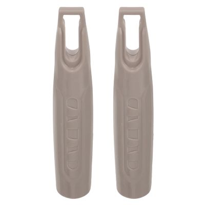 CLISPEED 2pcs Mop Handle End Cap Mop Rod Handles End Sleeve Replacement Grips for Reaching Pole Clothesline Stick Broom Tube Tail Hanger