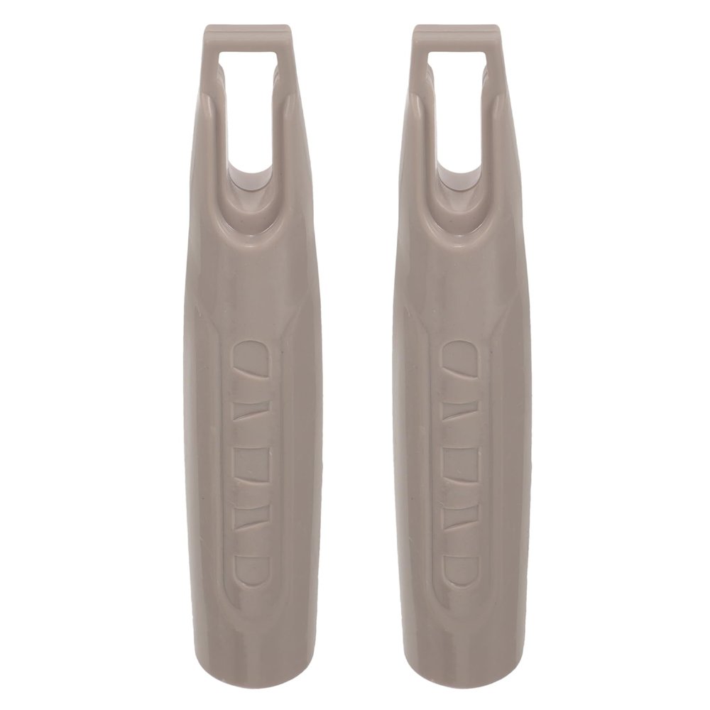 CLISPEED 2pcs Mop Handle End Cap Mop Rod Handles End Sleeve Replacement Grips for Reaching Pole Clothesline Stick Broom Tube Tail Hanger