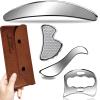 BYYDDIY 4 in 1 Muscle Scraper Tool Kit,Scraping Massage Tools for Physical Therapy,Derma Edge Massage Tool & GuaSha Massage Scraper Tool view 1