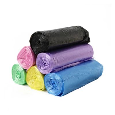 1/5 Rolls Household Disposable Trash Pouch Kitchen Storage Garbage Bags Cleaning Waste Bag Plastic Bag (Color : 5 roll1)