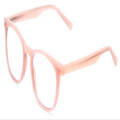 Calabria PRIVE Show Off Single Round Reading Glasses +1.75 Crystal Amethyst Pink Women