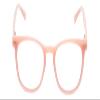 Calabria PRIVE Show Off Single Round Reading Glasses +1.75 Crystal Amethyst Pink Women view 3