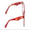 Calabria PRIVE Shawn Panthos Blue Light Blocking Reading Glasses +1.00 Crystal Cherry Red Tortoise Havana Women view 3