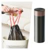 1 Roll Trash Bags Thicken Drawstring Garbage Bags Household Disposable Trash Pouch Kitchen Cleaning Waste Bag Waterproof Storage (Color : A) view 3
